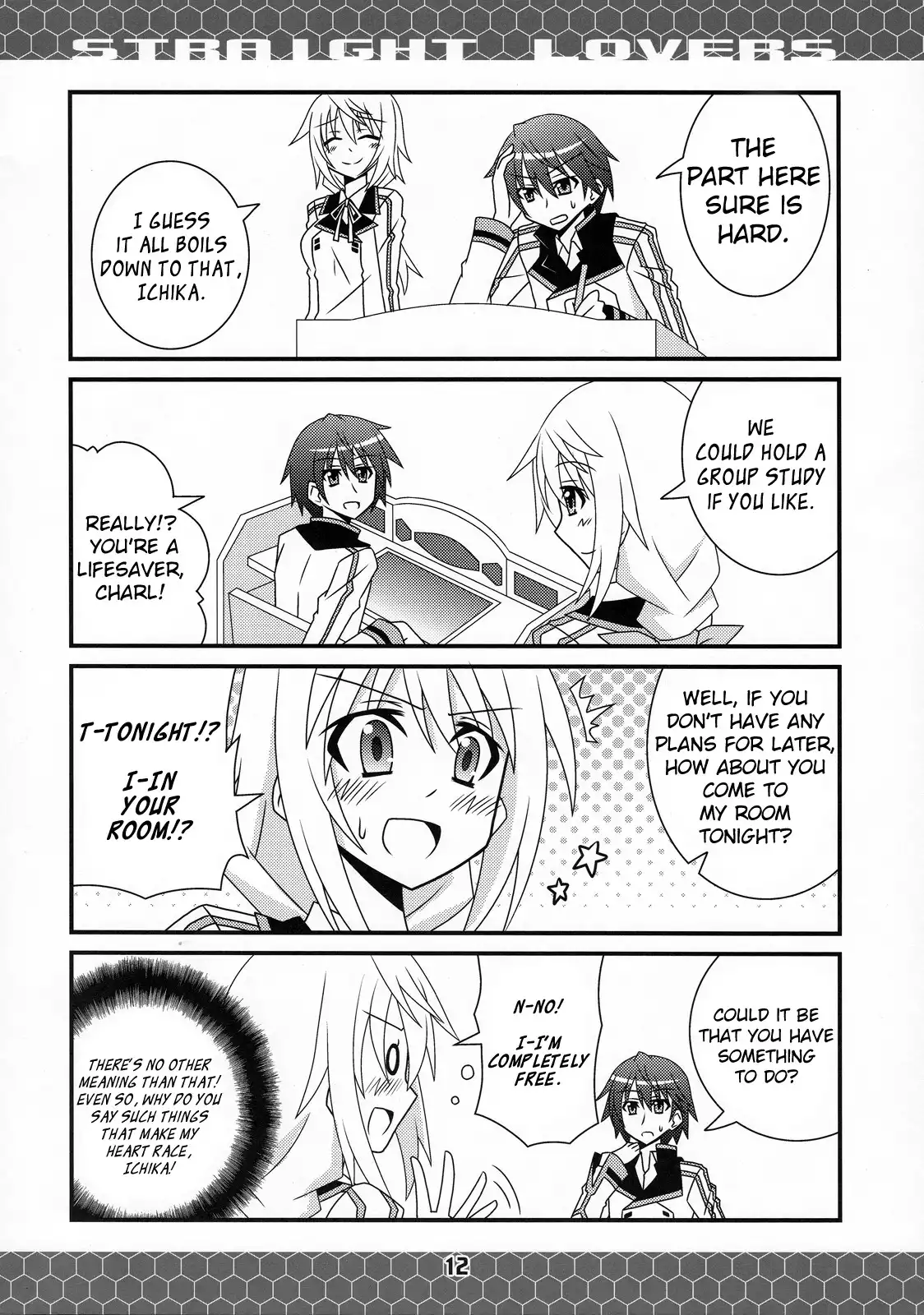 Infinite Stratos - Straight Lovers (Doujinshi) Chapter 0 11